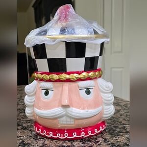 RARE~ HARD TO FIND!! Nutcracker Cookie Jar MC INSPIRED
